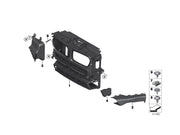 BMW X3 F25 2010-2014 FRONT FULL AIR DUCT SLAM PANEL RADIATOR SUPPORT 51747210476